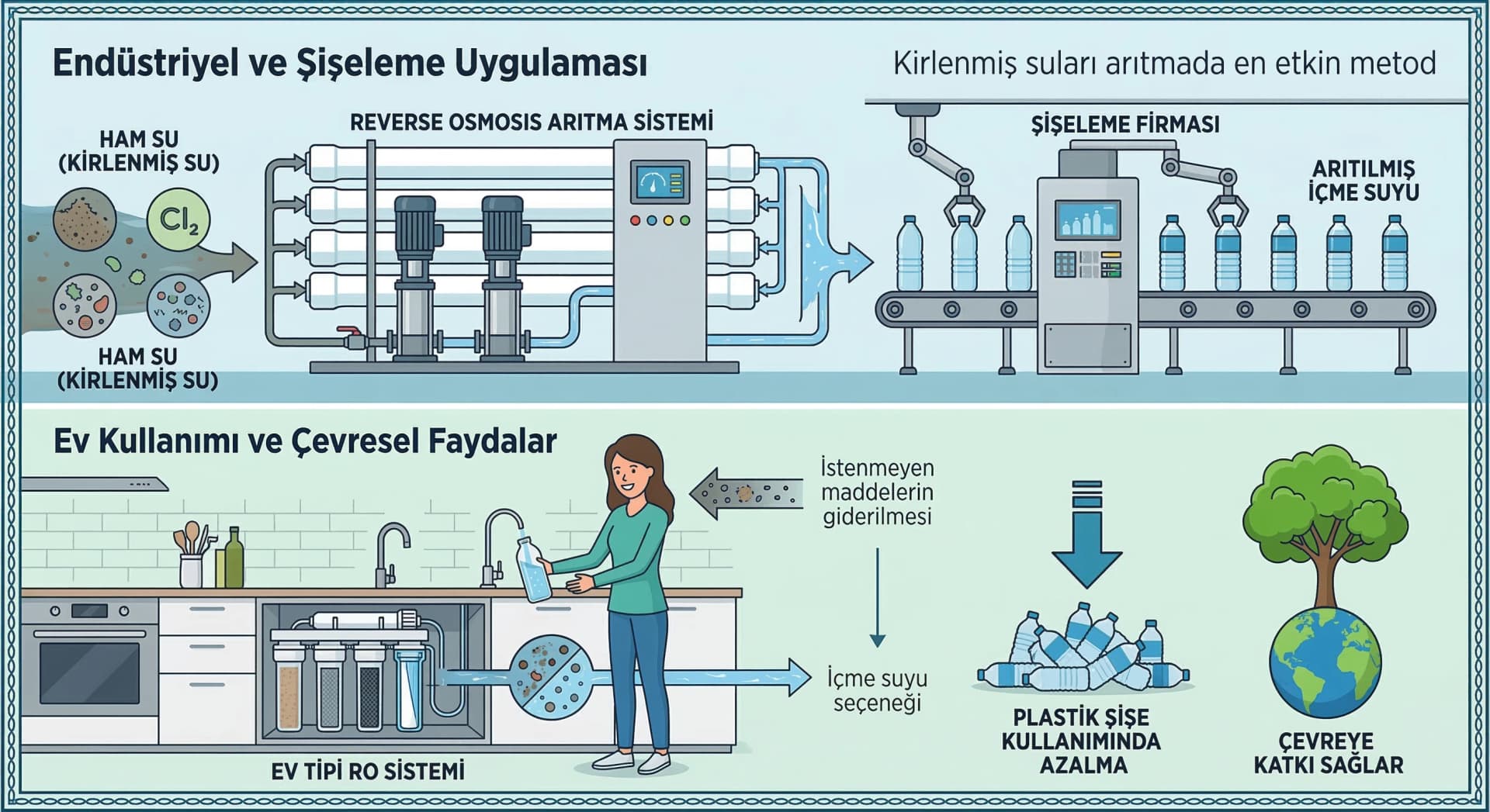 Neden RO ile Arıtılmış Su Kullanmalı?